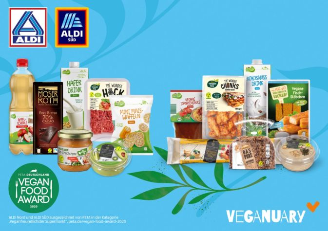 Veganuary Sortiment ALDI